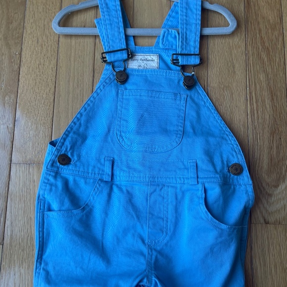 🌟 Brand New Dotty Dungarees Overalls – 12–18M – NWT Baby Girl/Boy 🌟 - Picture 1 of 7
